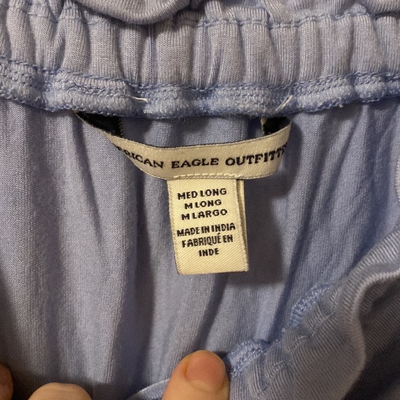 Baby blue off shoulder romper - Picture 5 of 6